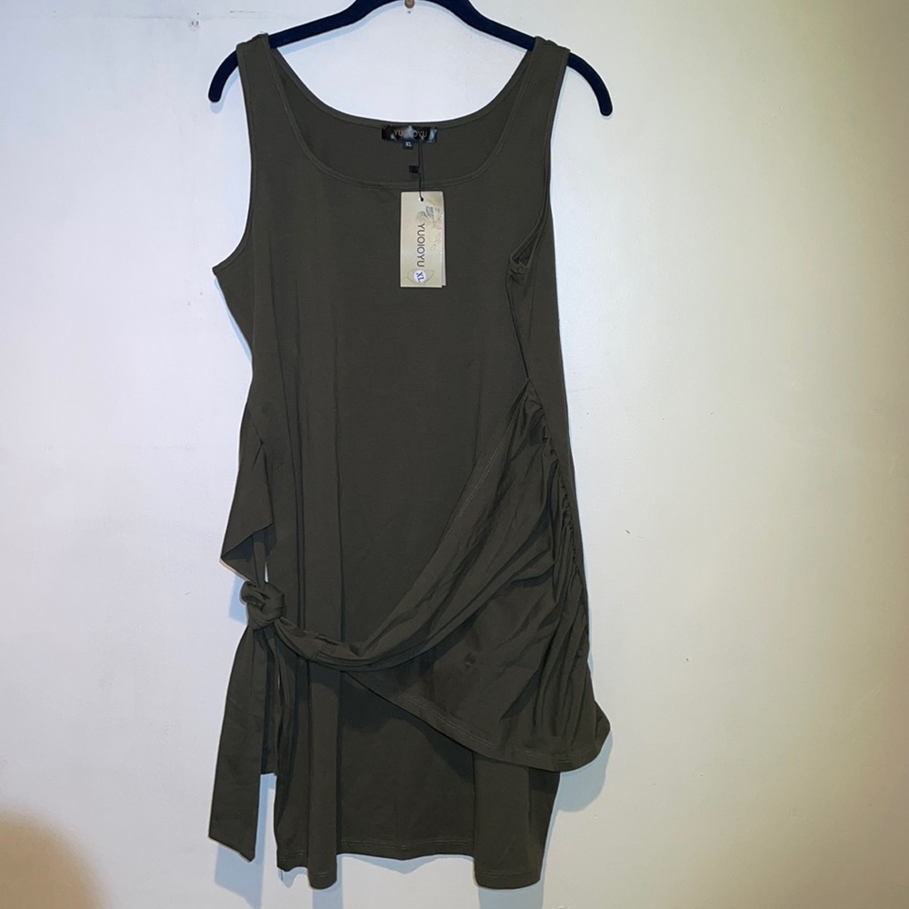 Olive Green Dress NWT XL